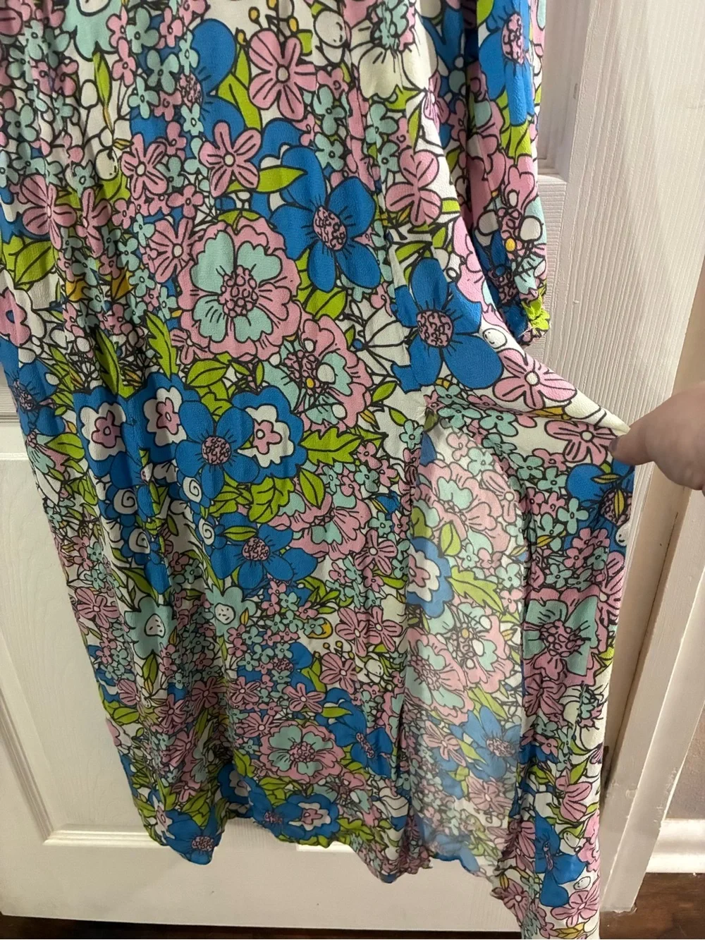 Rahi Women’s Large Floral Maxi Dress - Picture 3 of 11